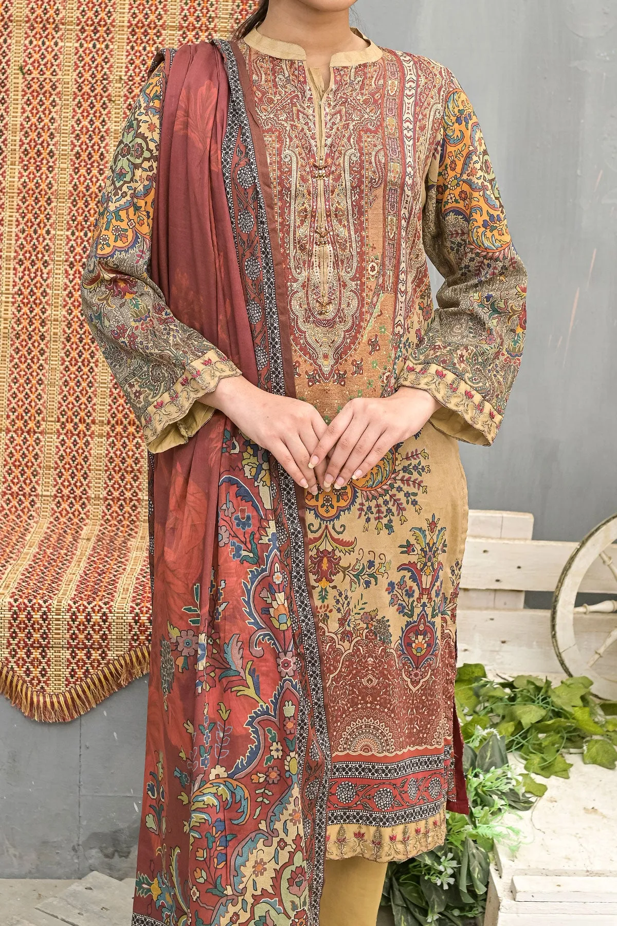 3 PIECE DIGITAL PRINT LAWN| DPC-264