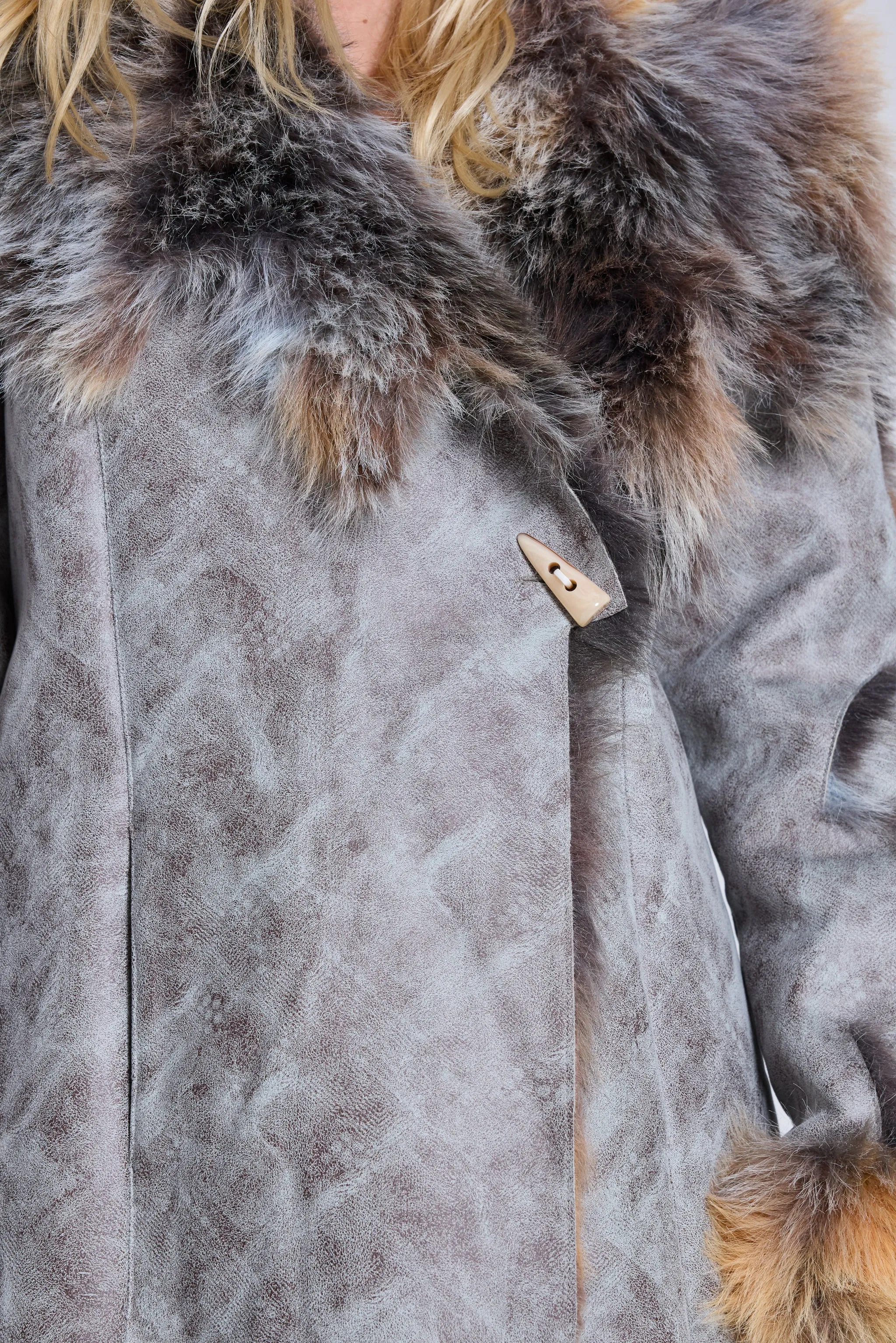 Alpha Faux Shearling Coat