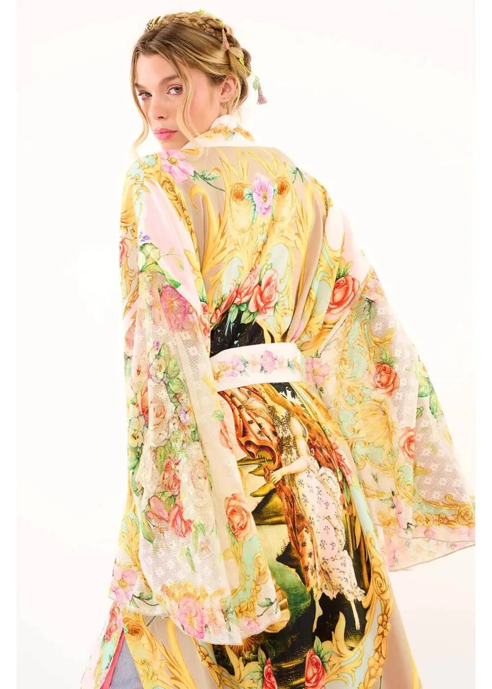 Aratta Birth Of Venus Kimono Multi