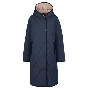 Barbour Bream Ladies Quilted Jacket - Dark Navy/Dress