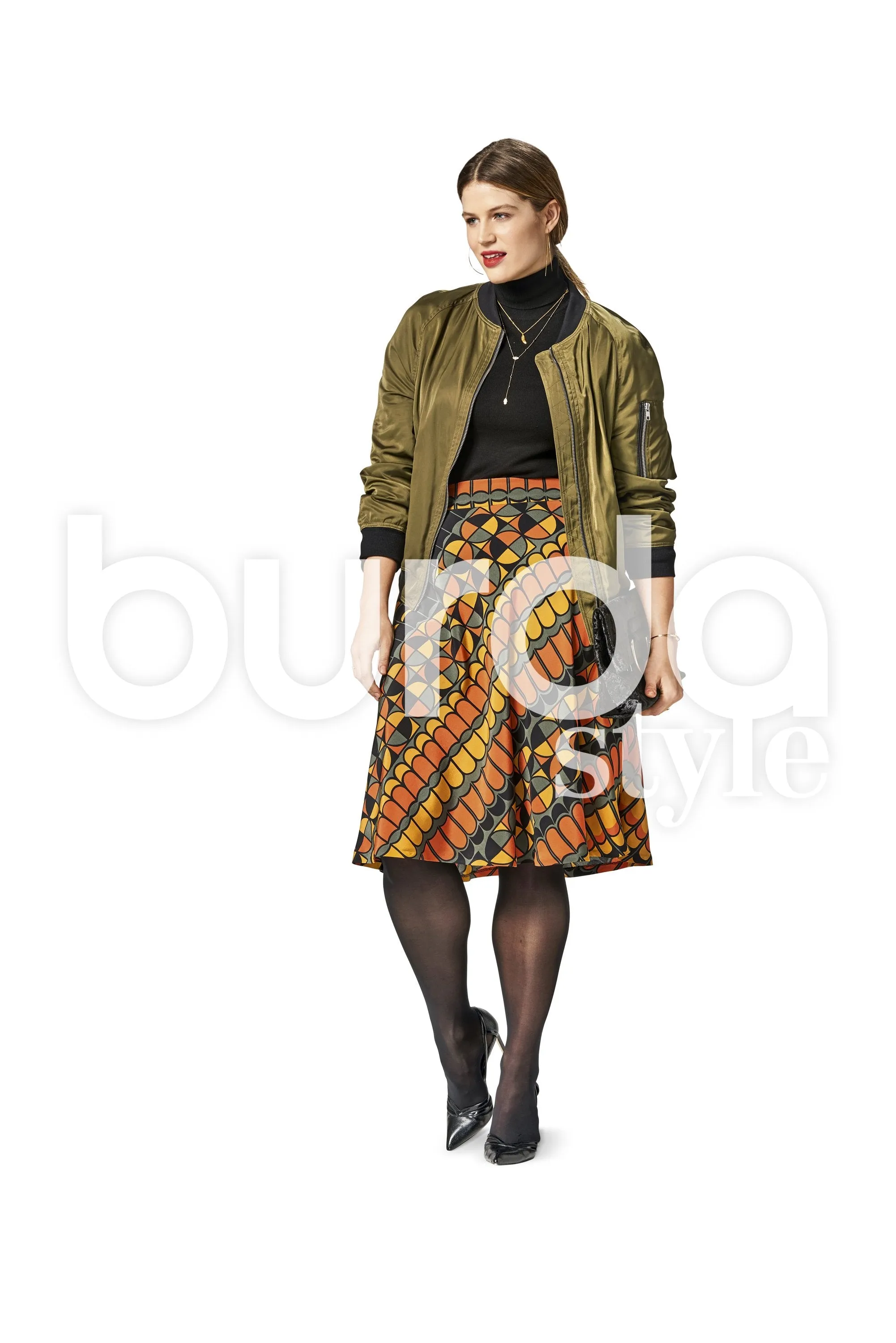 BD6489 Women’s Hooded Jacket | Burda Style Pattern