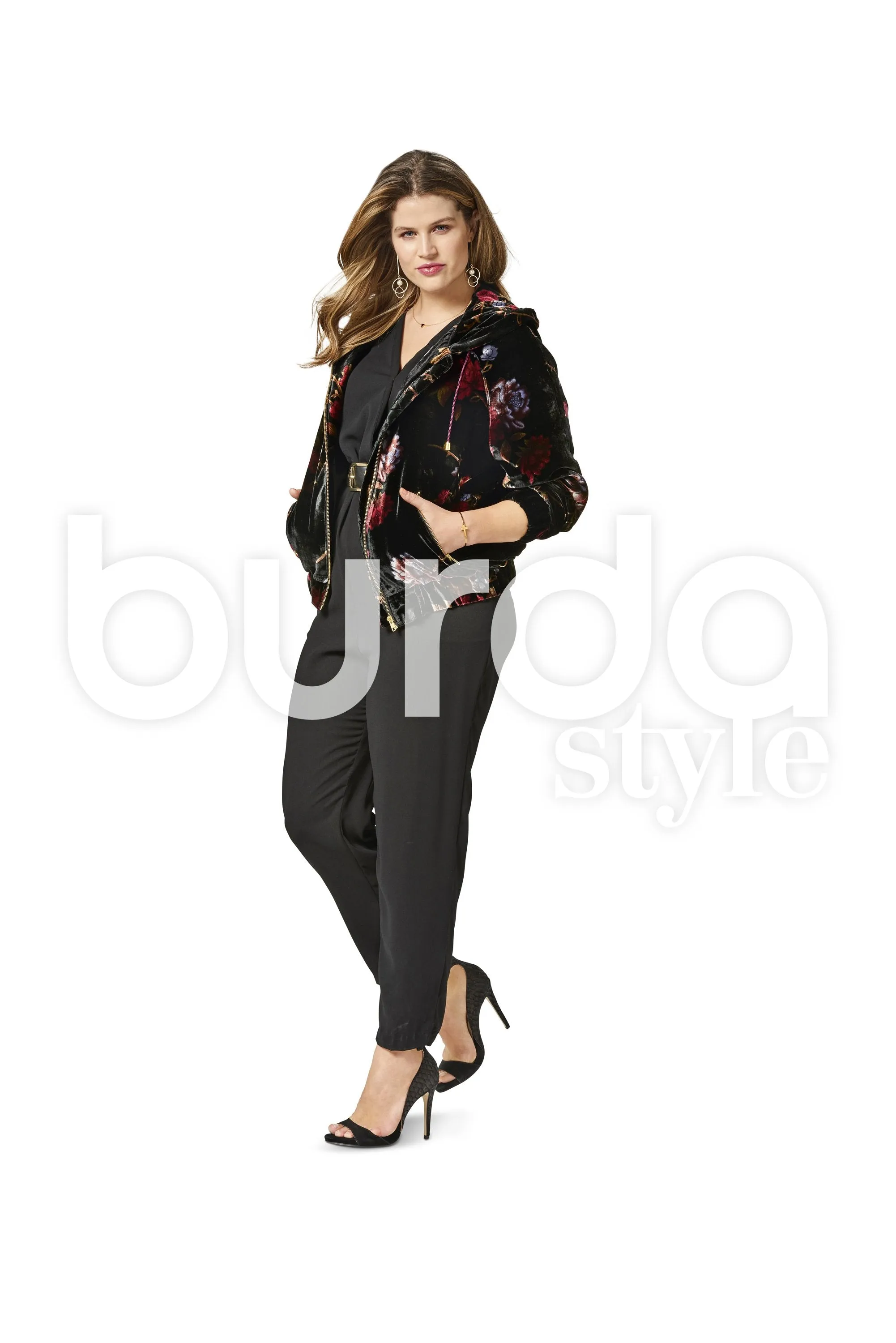 BD6489 Women’s Hooded Jacket | Burda Style Pattern