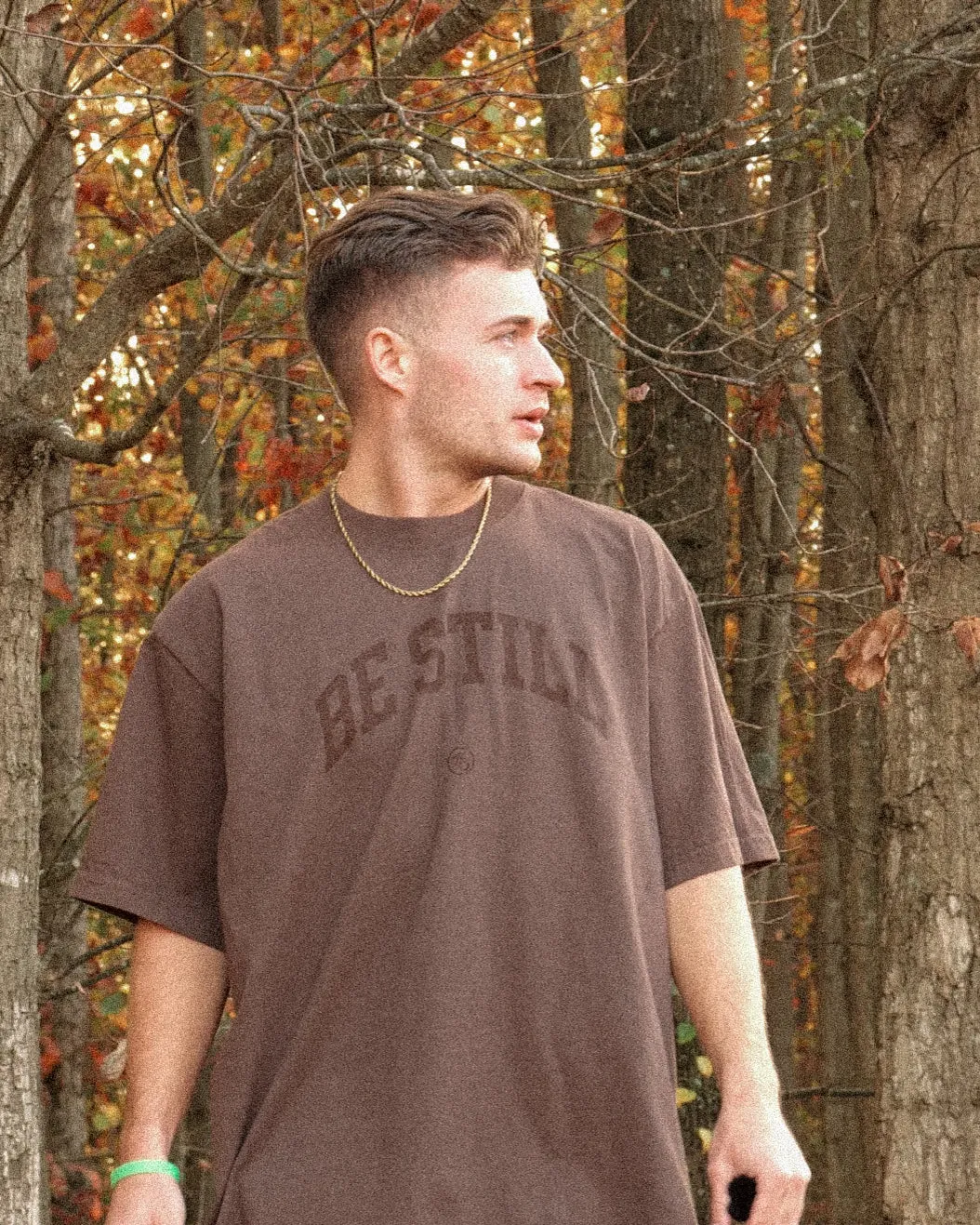 BE STILL University Style Heavy Tee