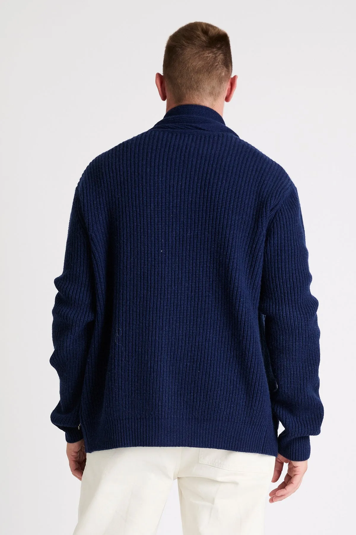   Beryll Spencer Cashmere Cardigan | Deep Sea