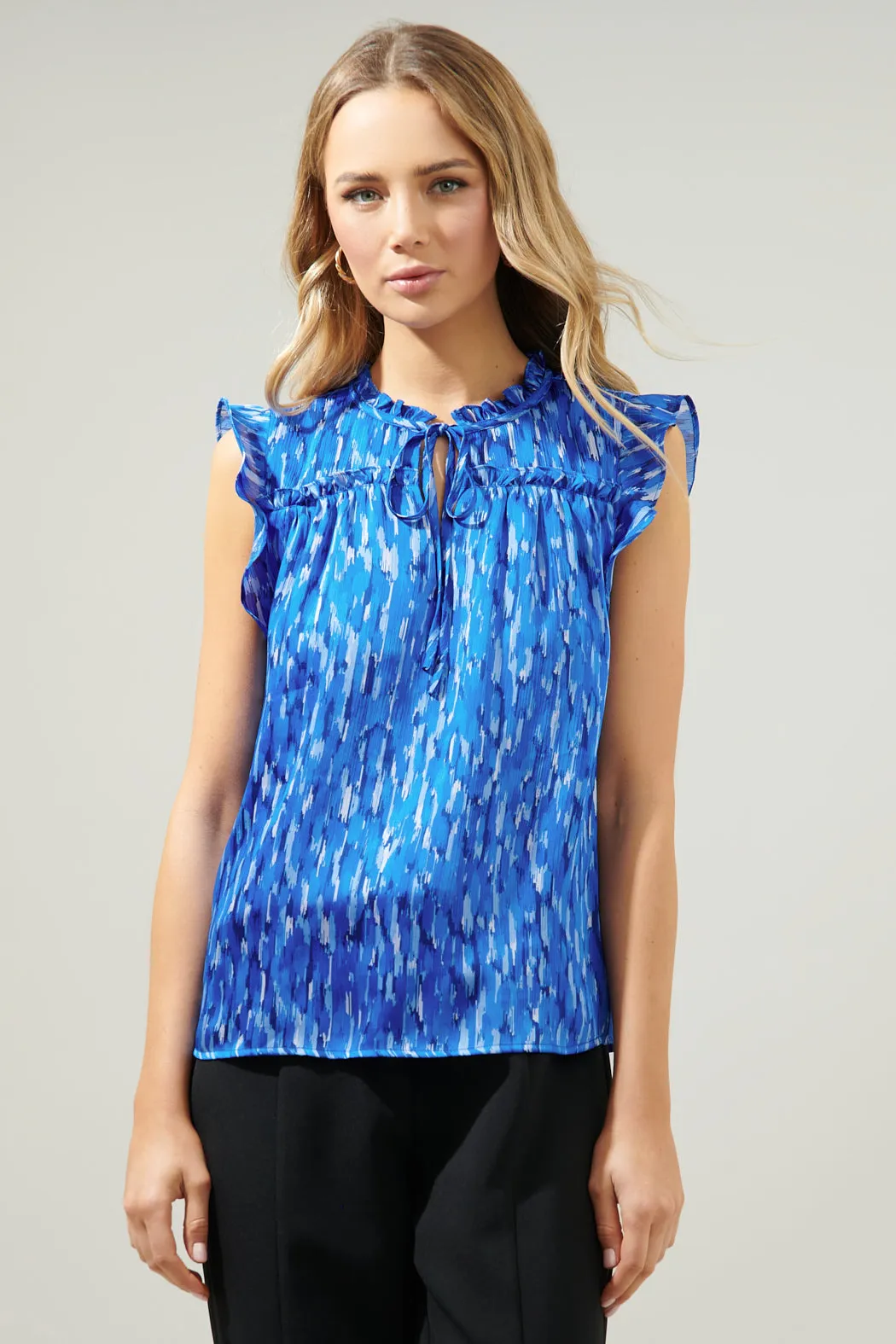 Bonita Falls Emile Ruffle Blouse