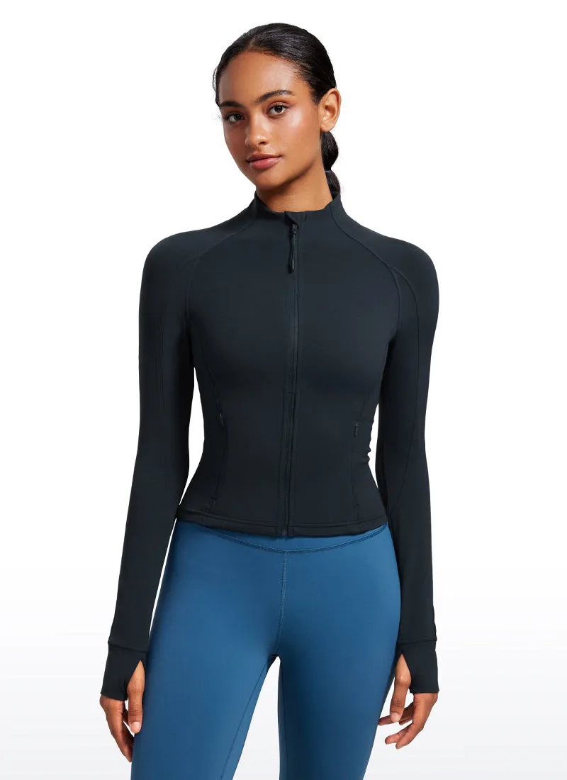 Butterluxe Waist-Length Full Zip Jackets