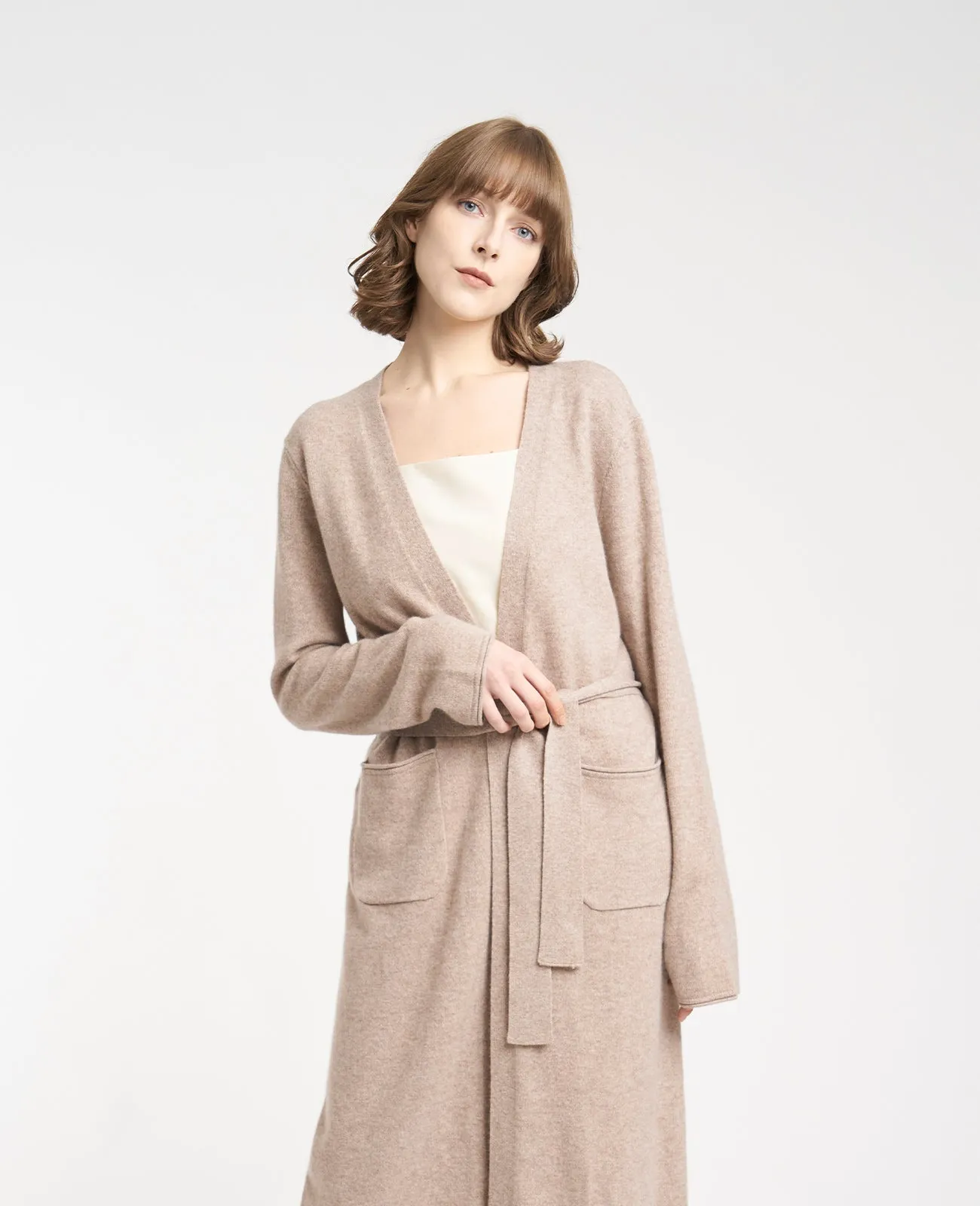 Cashmere Maxi Cardigan