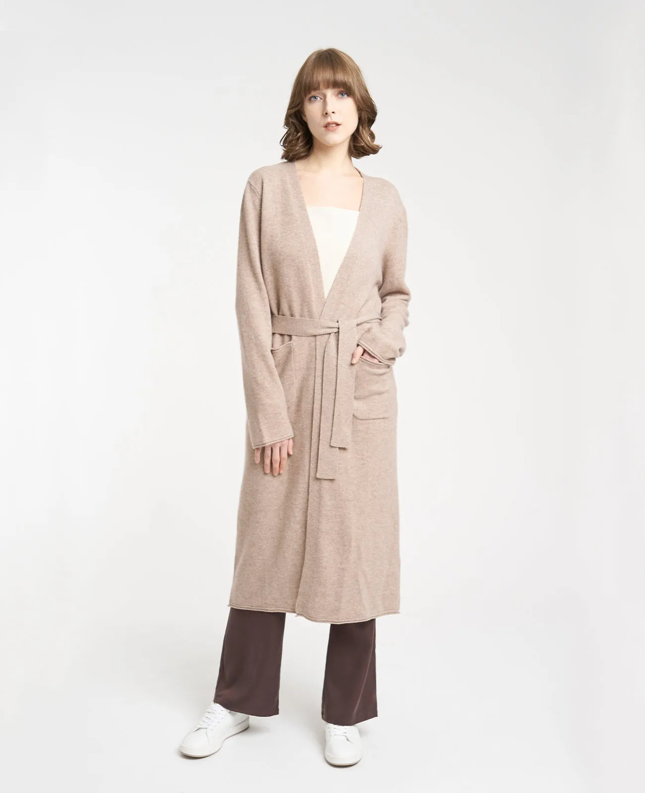 Cashmere Maxi Cardigan