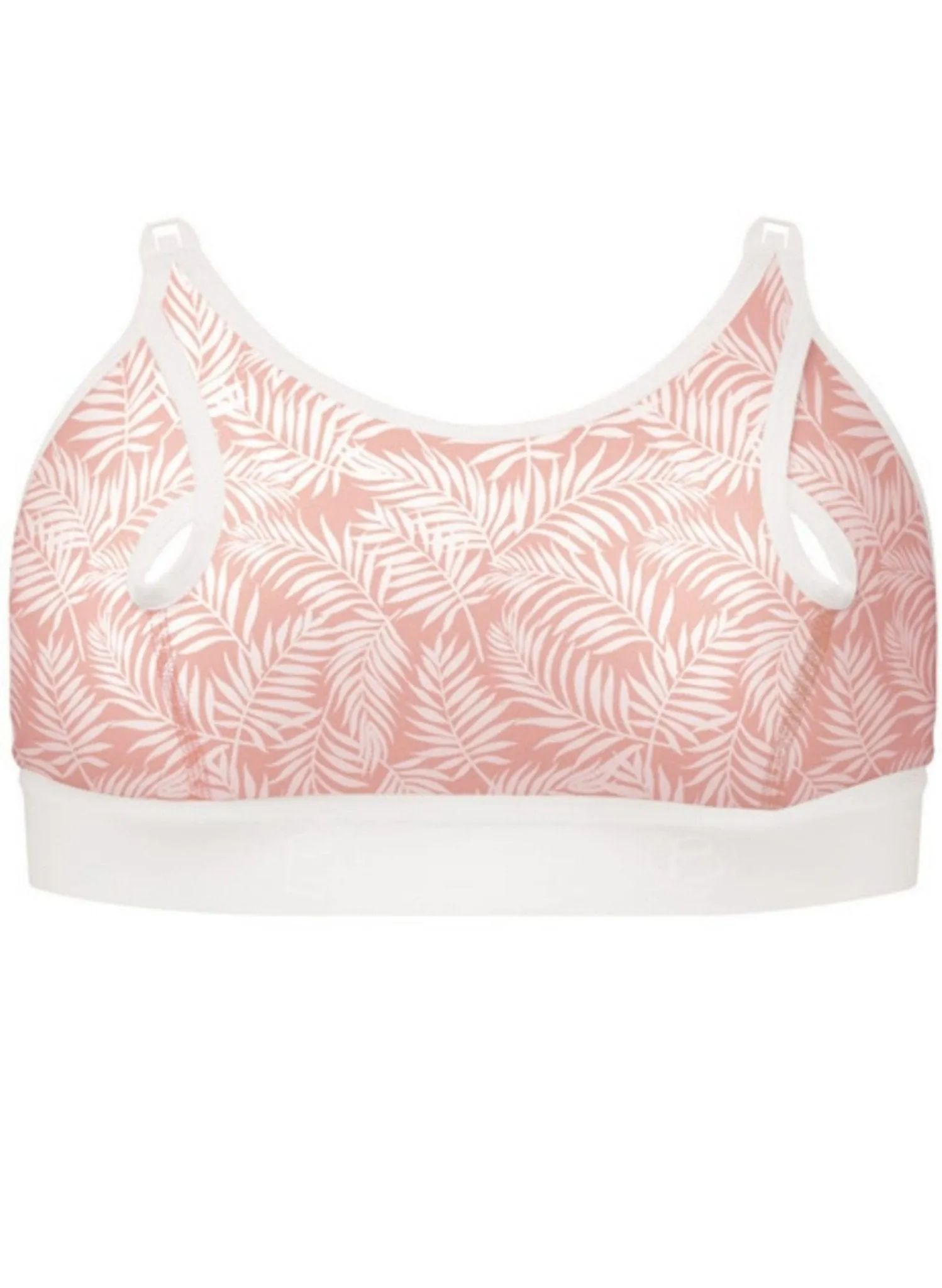 Clip and Pump Hands-Free Nursing Bra Accessory - Paradise Palm