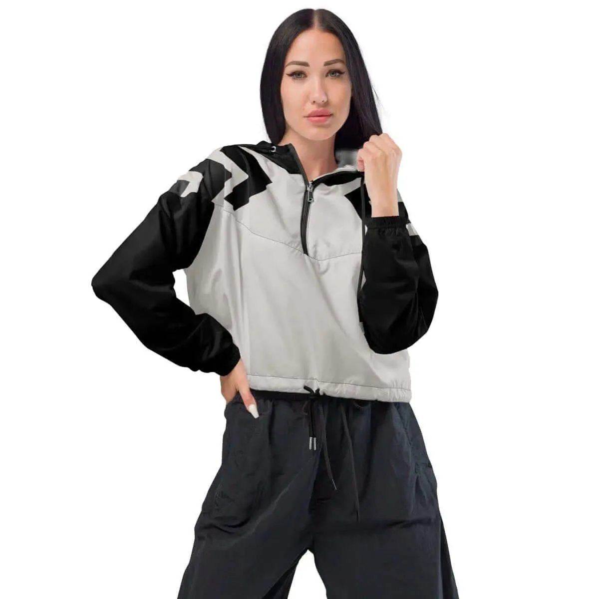 Cute Game Inspired Cropped Windbreaker