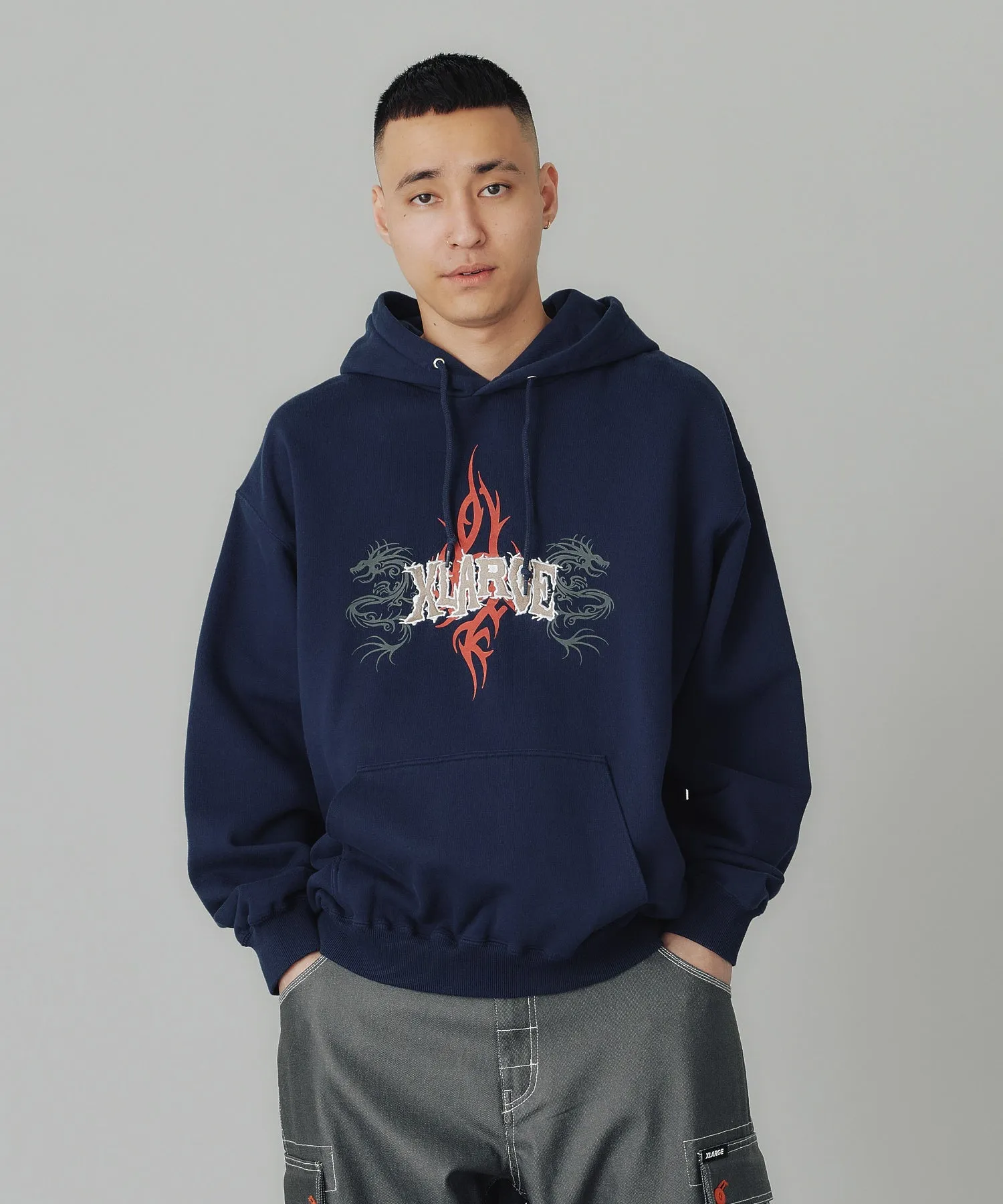 DRAGON HOODED SWEATSHIRT