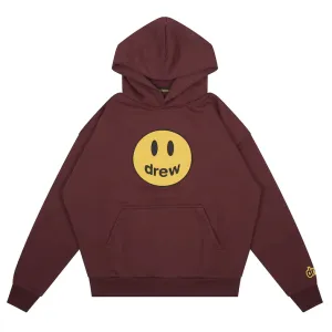 Drew House Mascot Oversized Hoodie Burgundy