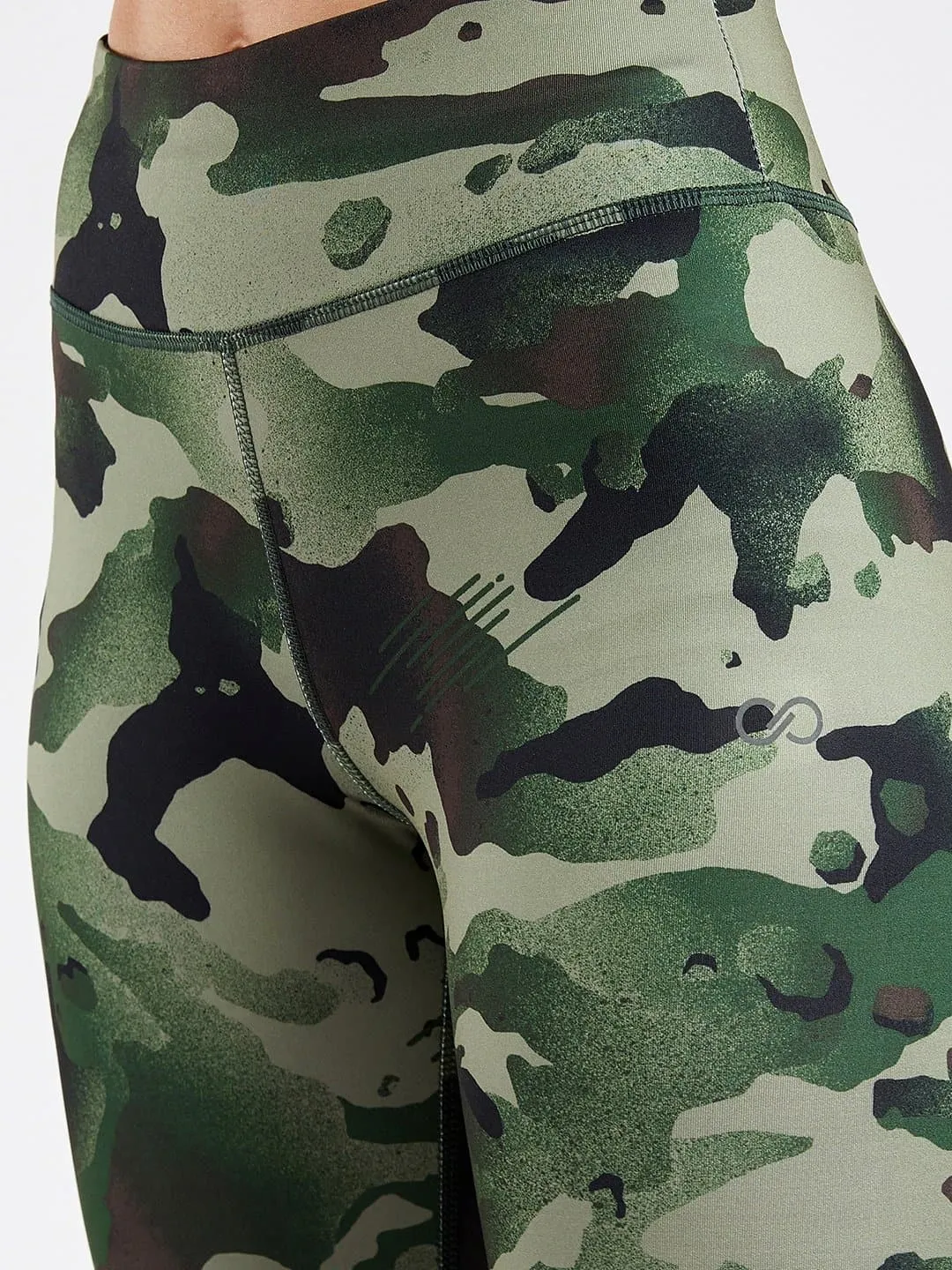 Essential Camo Printed Full Length Leggings #5