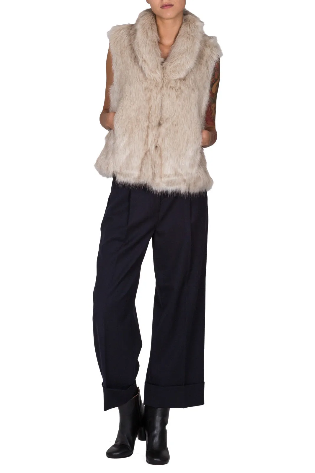 Faux Fur Vest