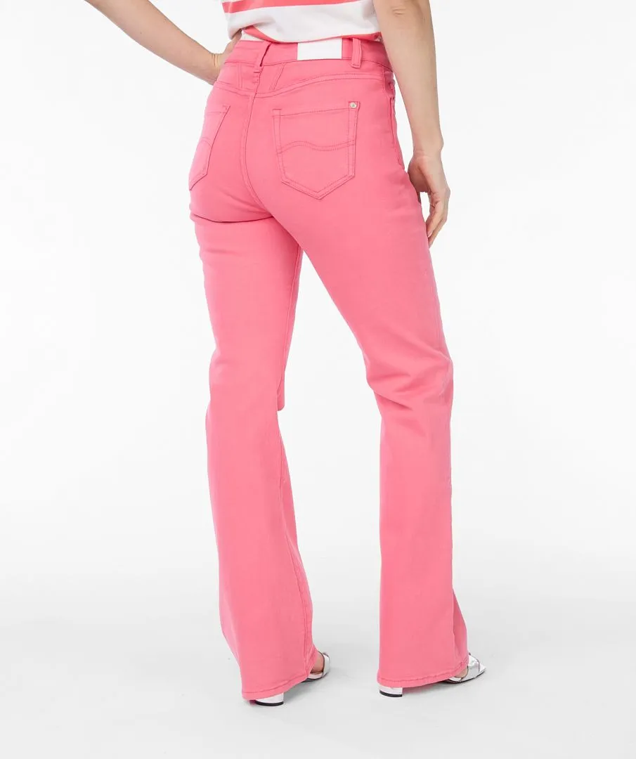 Flare Colored Jean Trousers