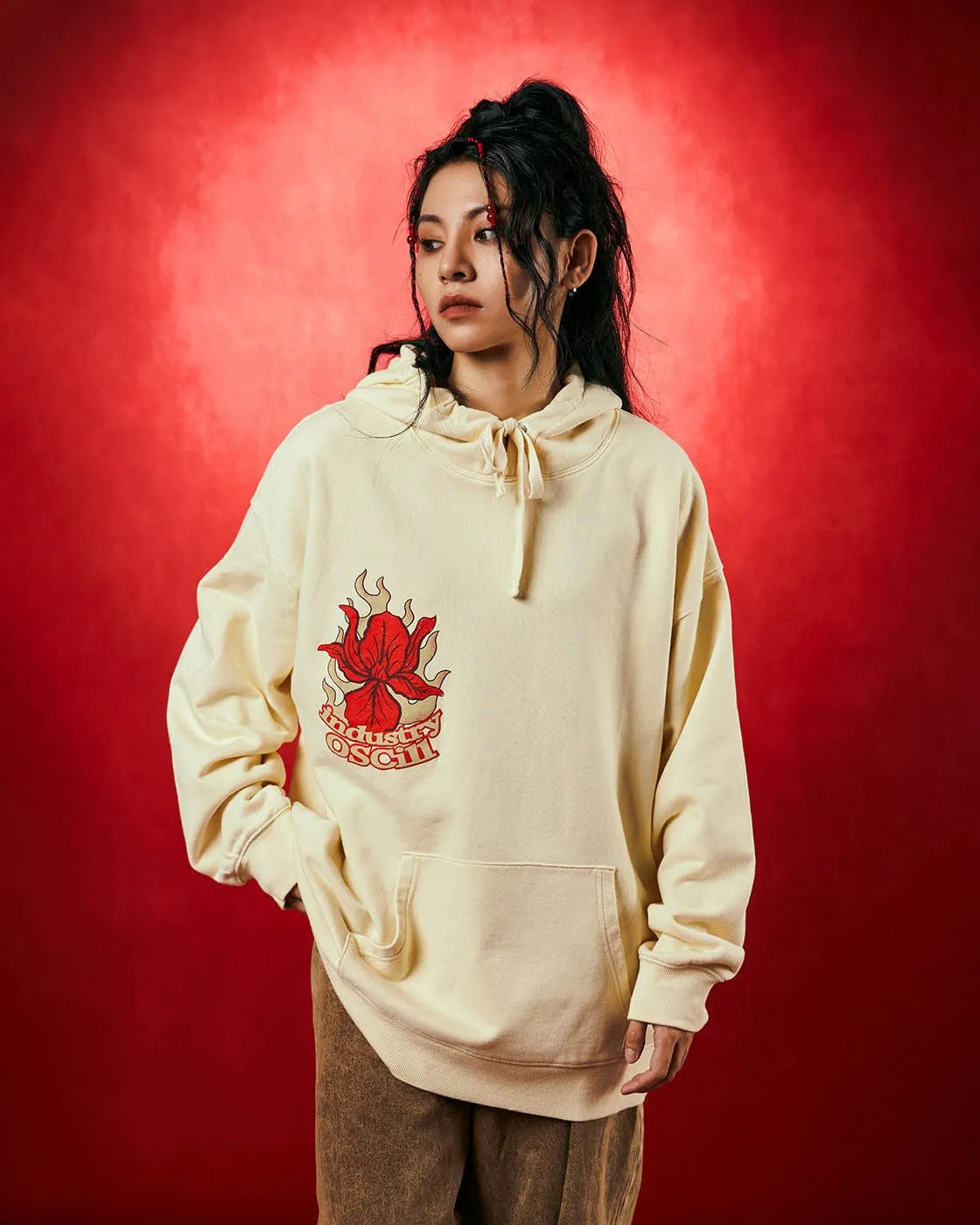 Floral Flame Hoodie