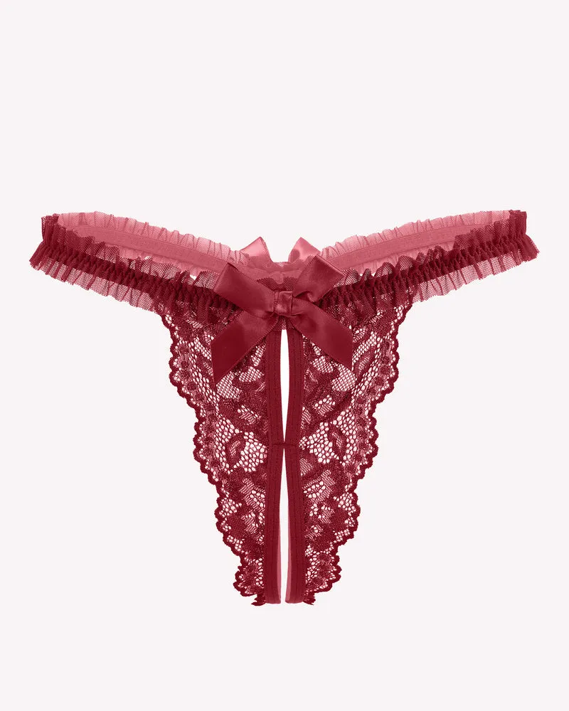 Floral Lace Panties Naughty Lingerie