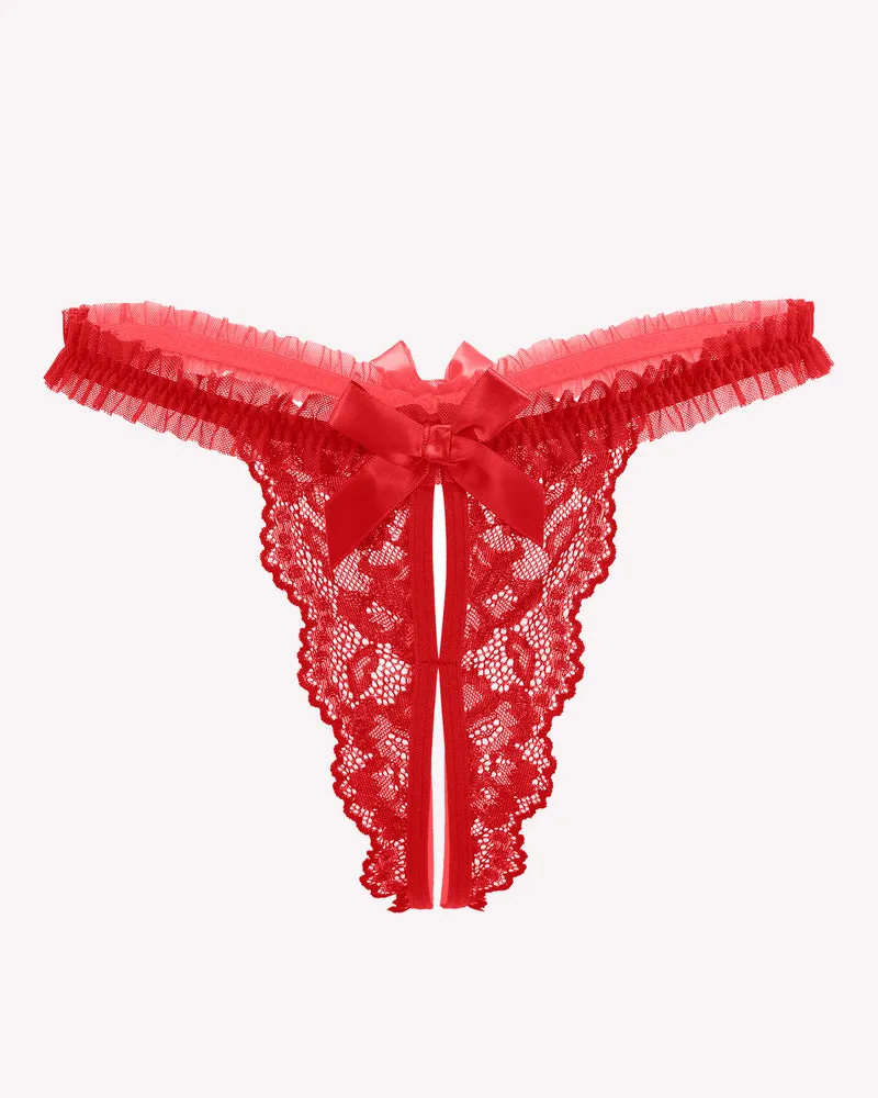 Floral Lace Panties Naughty Lingerie