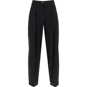 Ganni "flowy trousers with two pleat”