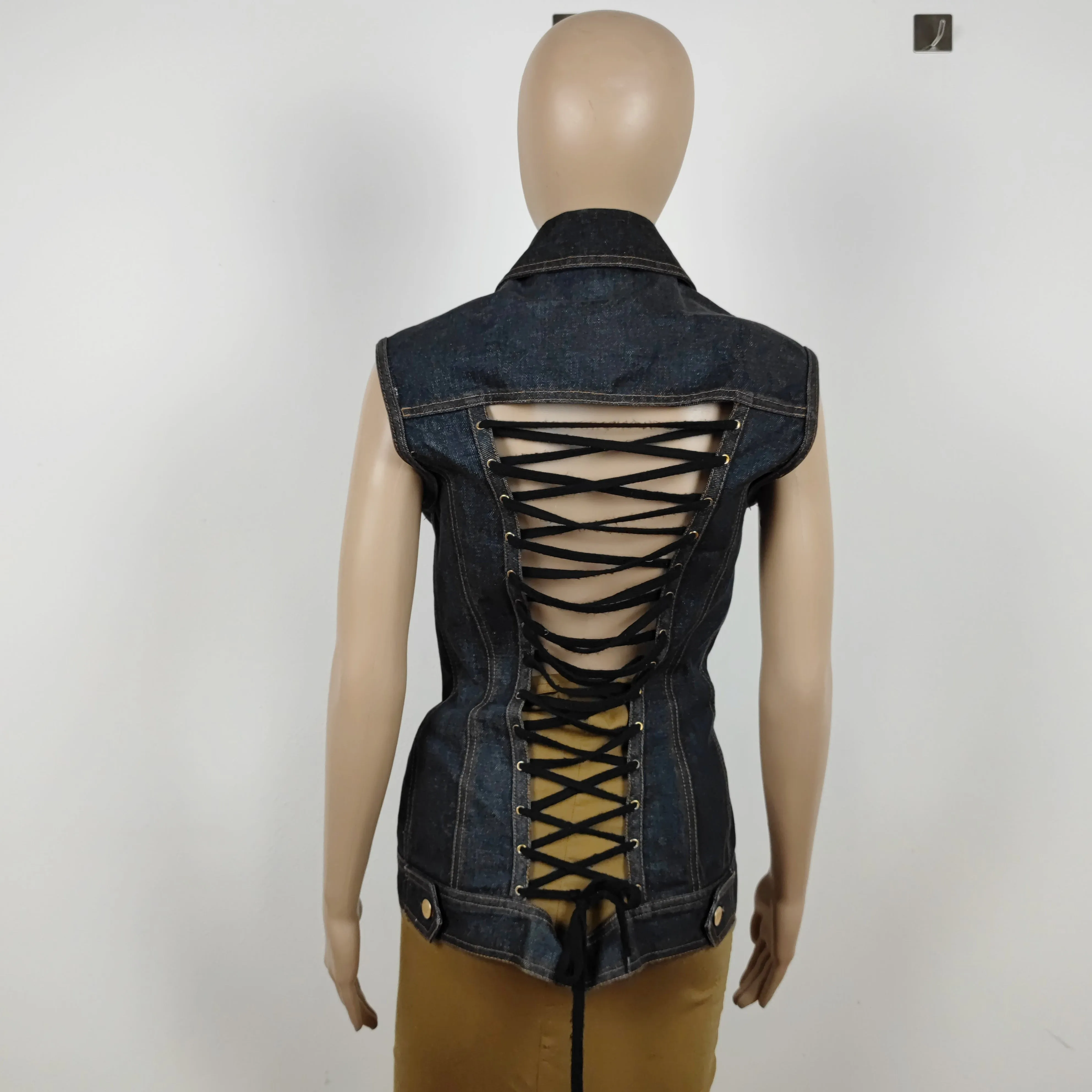 Gilet in jeans Gaultier junior