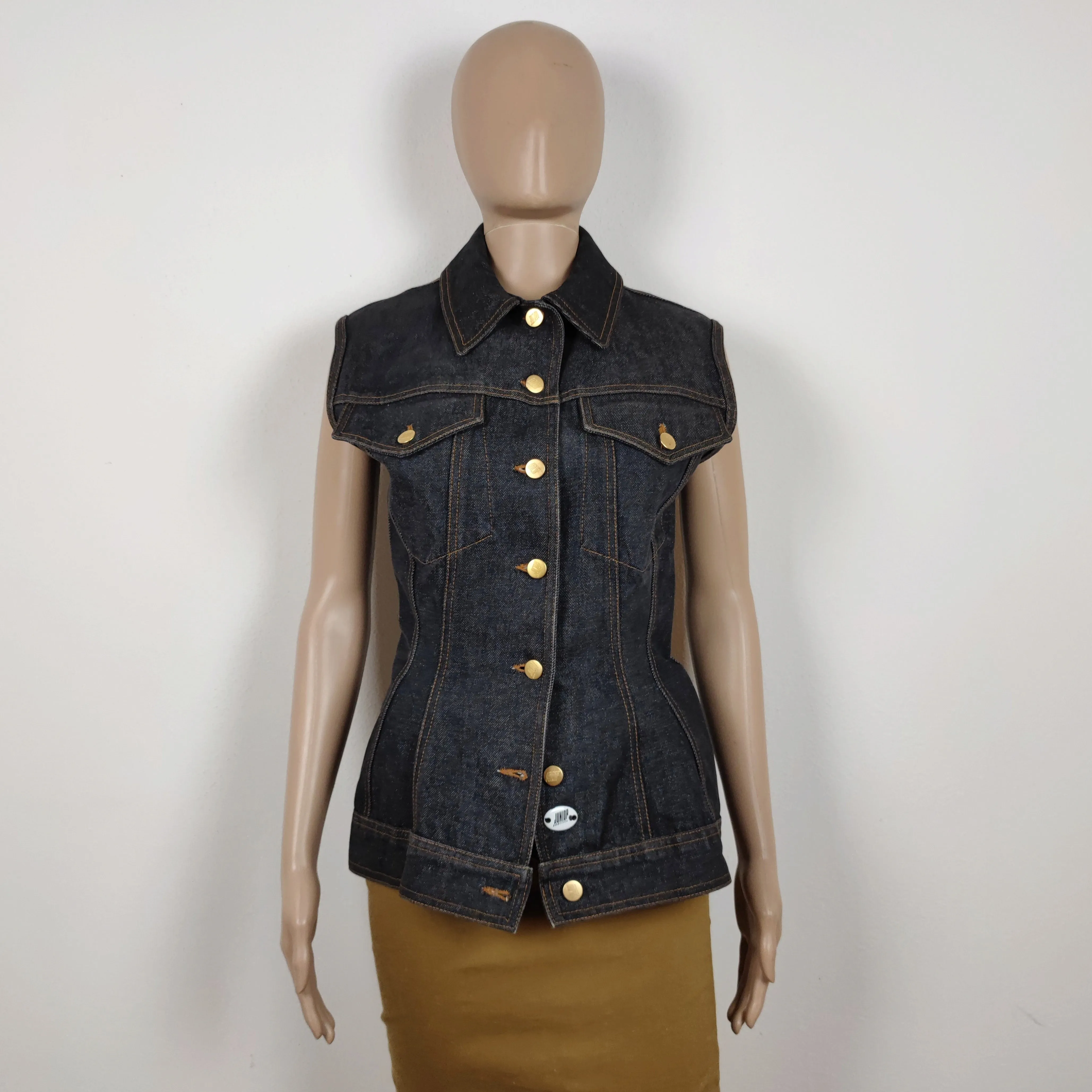 Gilet in jeans Gaultier junior