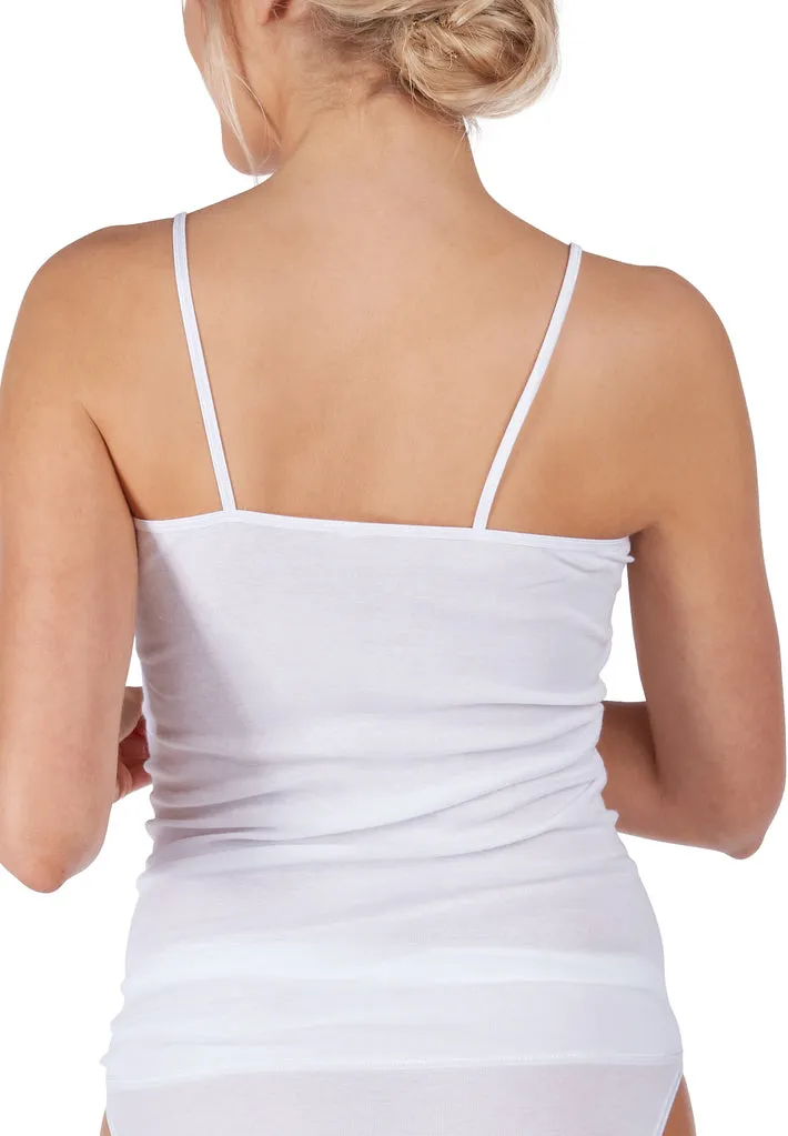 HUBER hautnah - Cotton Fine Rib - Camisole - Sale