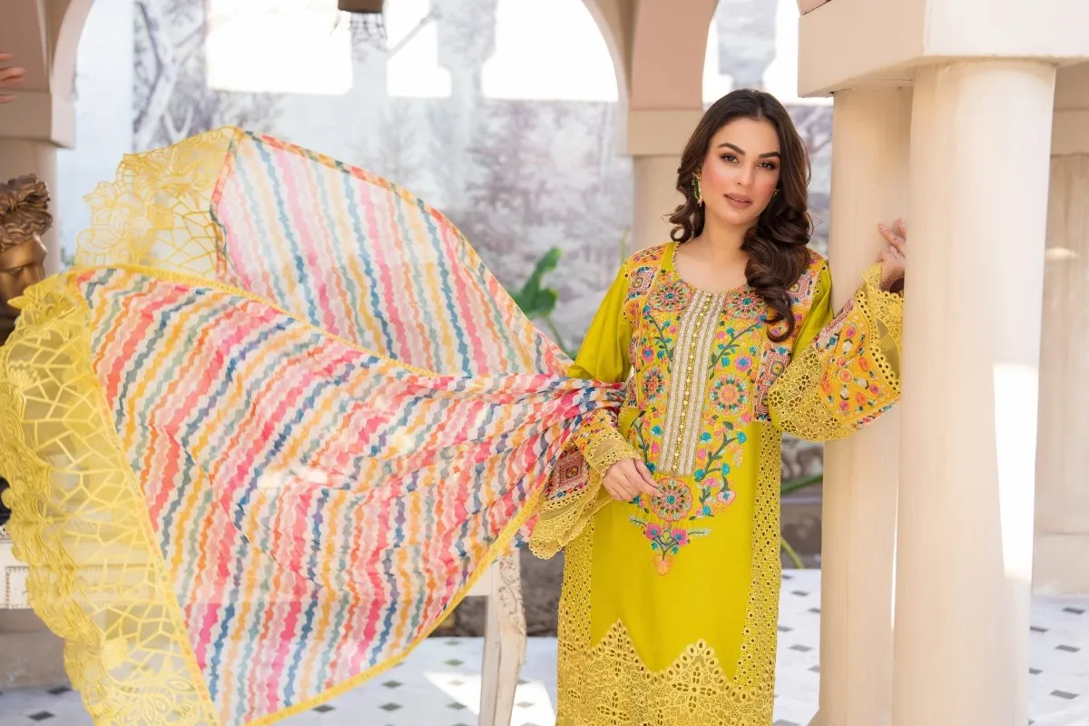 Karma Embroidered Pakistani Eid Suit KAR81