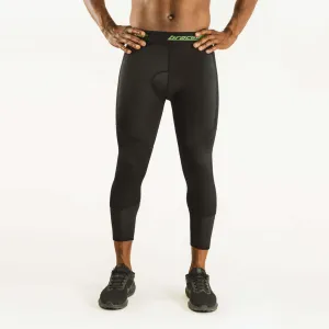 KXV GreenLine | 7/8 Cycling Compression Pants w/ Knee Support