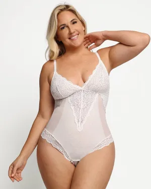 LacyDaisy Mesh Lace Lingerie Bodysuit