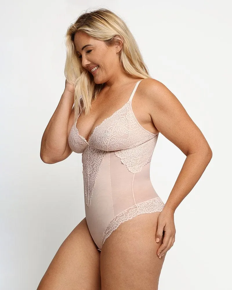 LacyDaisy Mesh Lace Lingerie Bodysuit