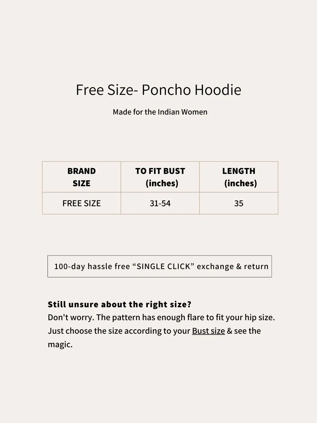 Maroon Poncho Hoodie