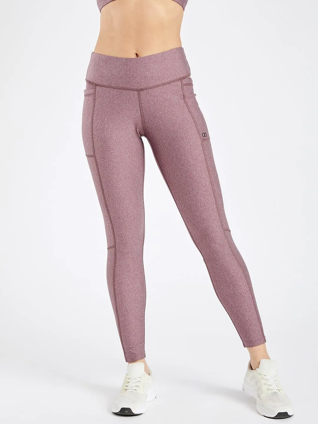 Maxtreme Pace Mellow Rose Full Length Pocket Leggings