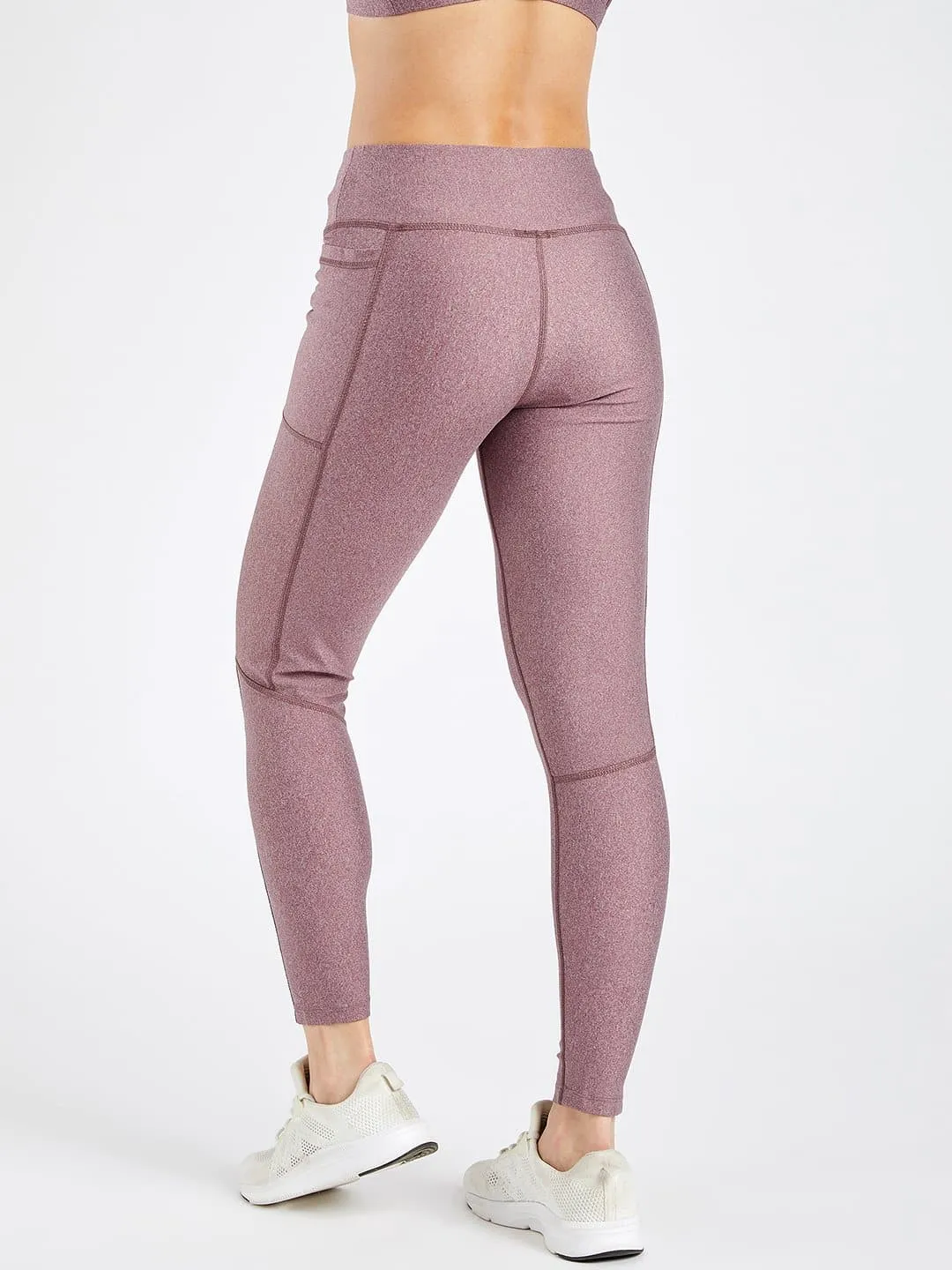 Maxtreme Pace Mellow Rose Full Length Pocket Leggings