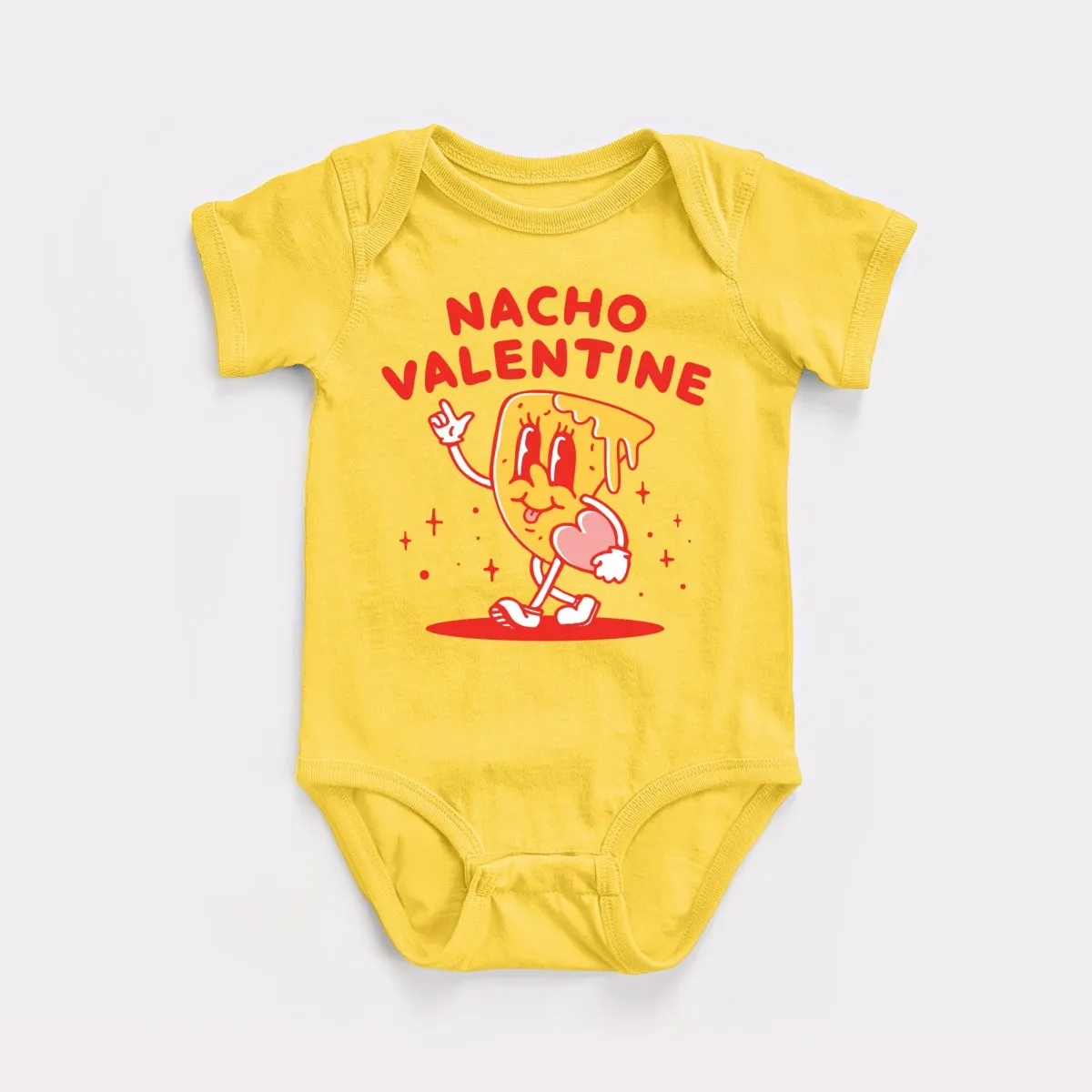 Nacho Valentine Baby Bodysuit