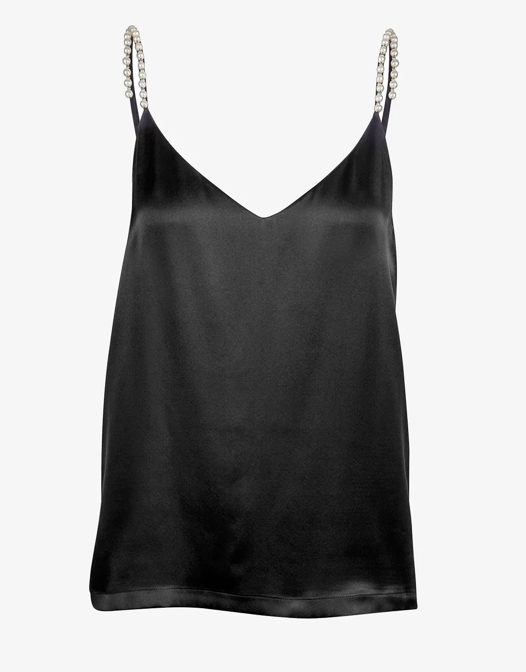 Pearl Camisole Top - Black