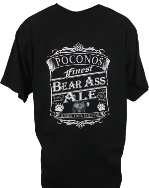 Pocono Mountains Bear Ass Ale Crewneck Tee