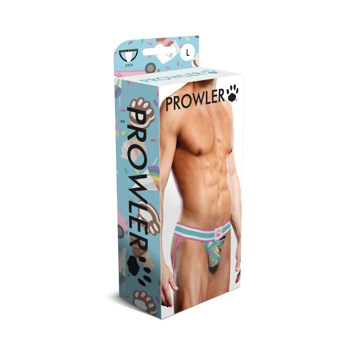 Prowler Sundae Jock Strap Green Pink