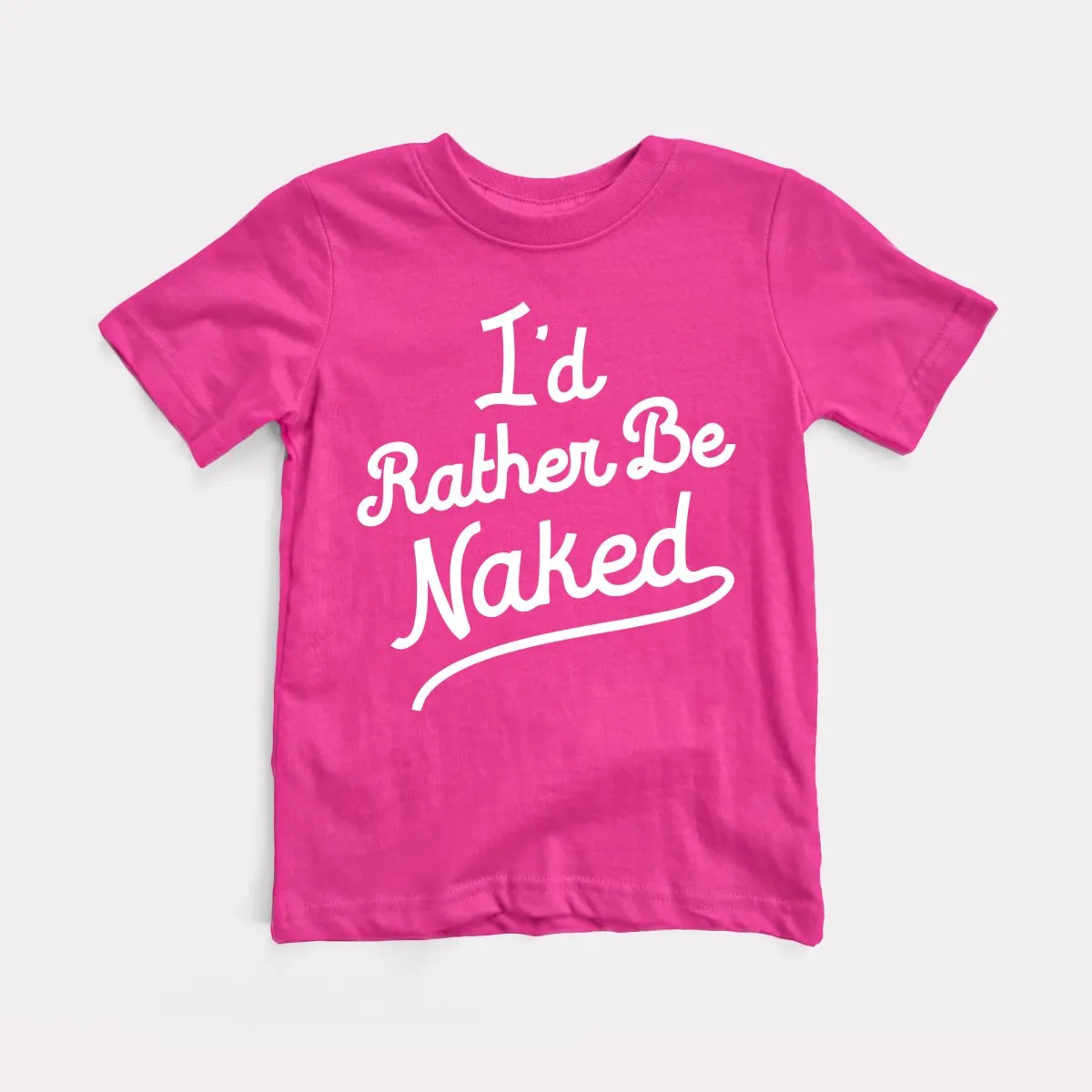 Rather Be Naked Youth Tee