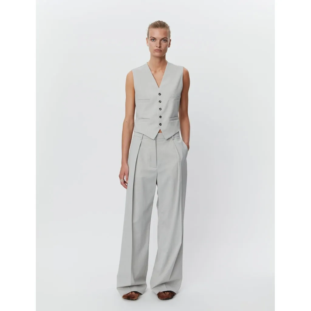 Ricardo Smoke Melange Classic Trousers