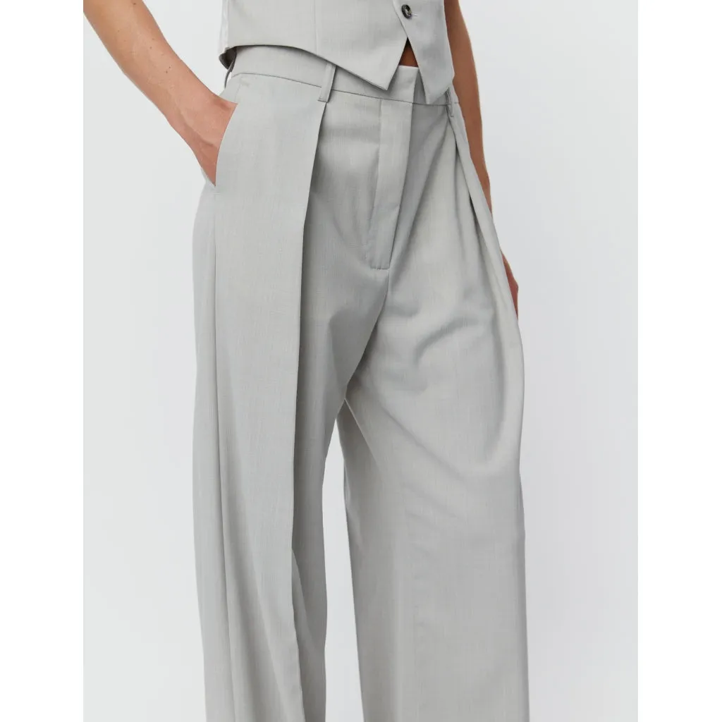 Ricardo Smoke Melange Classic Trousers