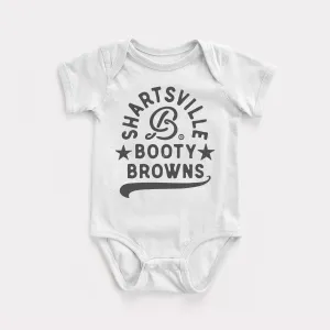 Shartsville Booty Browns Baby Bodysuit