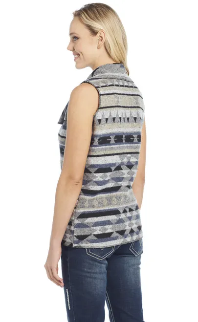 Sidra Navajo Women´s Open Front Blanket Wrap Vest