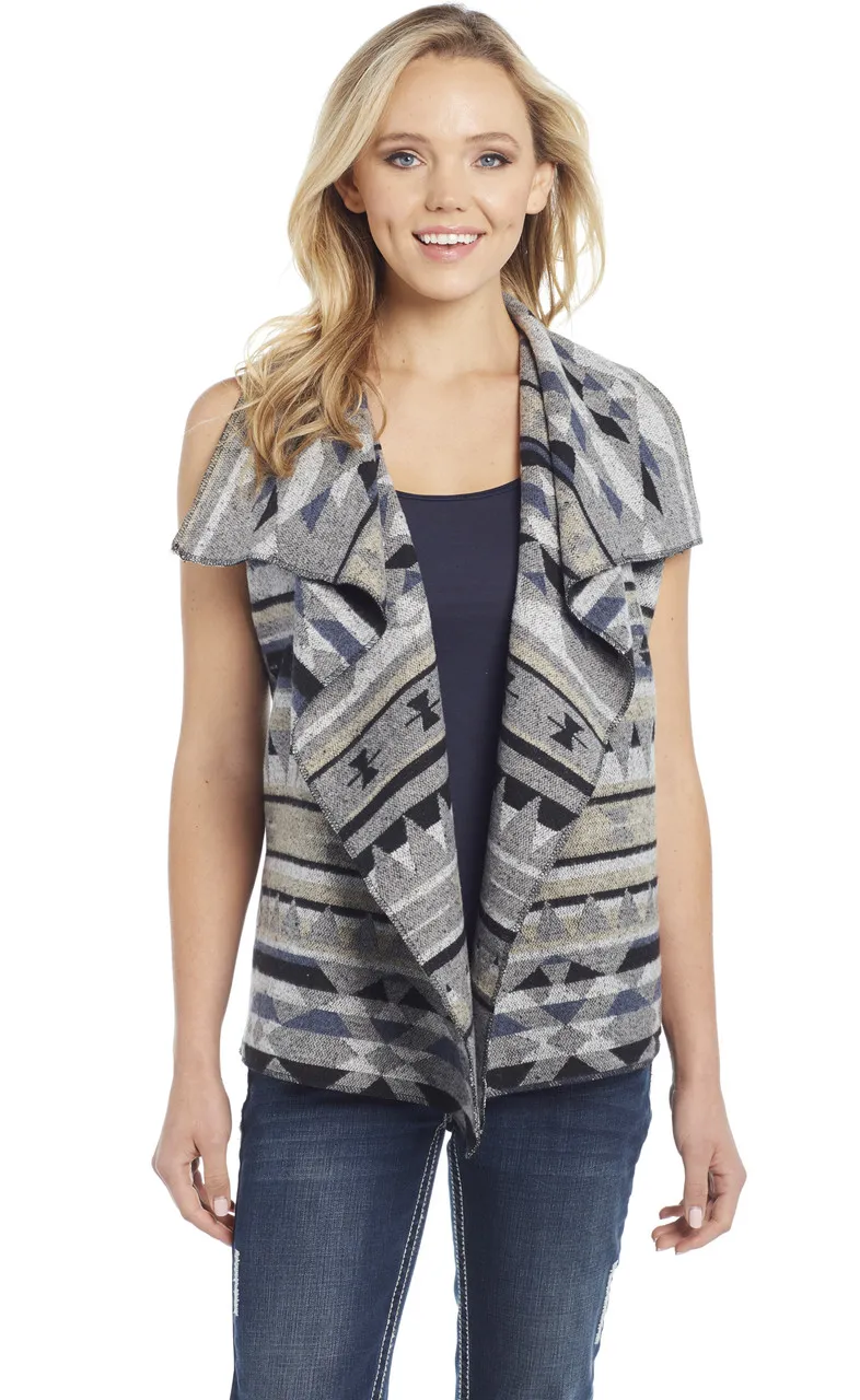 Sidra Navajo Women´s Open Front Blanket Wrap Vest