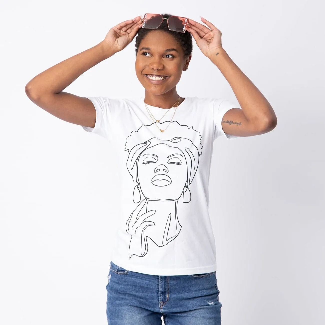 Simple Beauty Pose T-Shirt