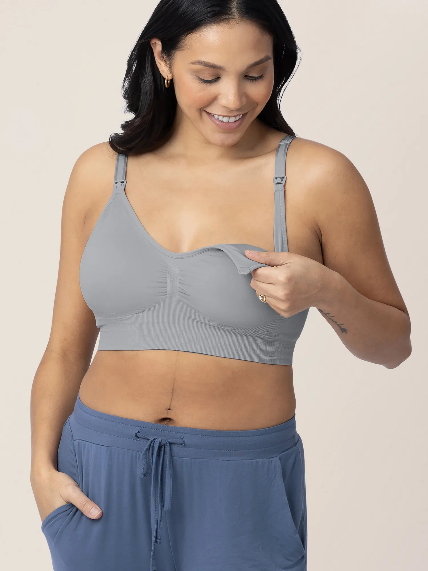 Simply Sublime® Nursing Bra | Grey