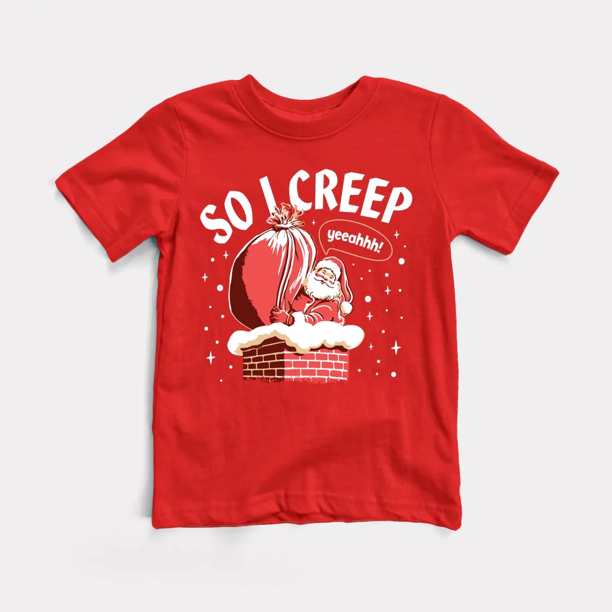 So I Creep Santa Toddler Tee