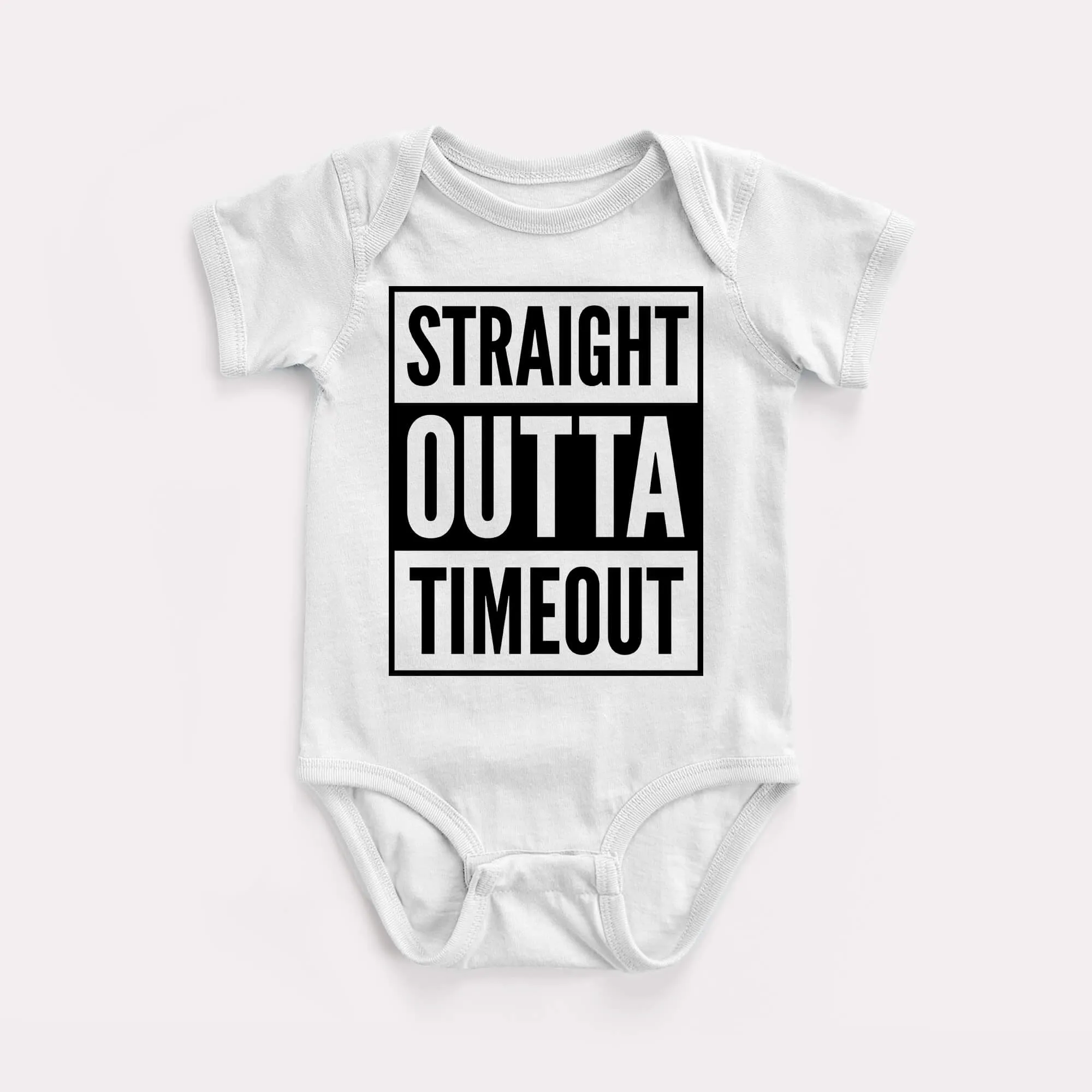 Straight Outta Timeout Baby Bodysuit