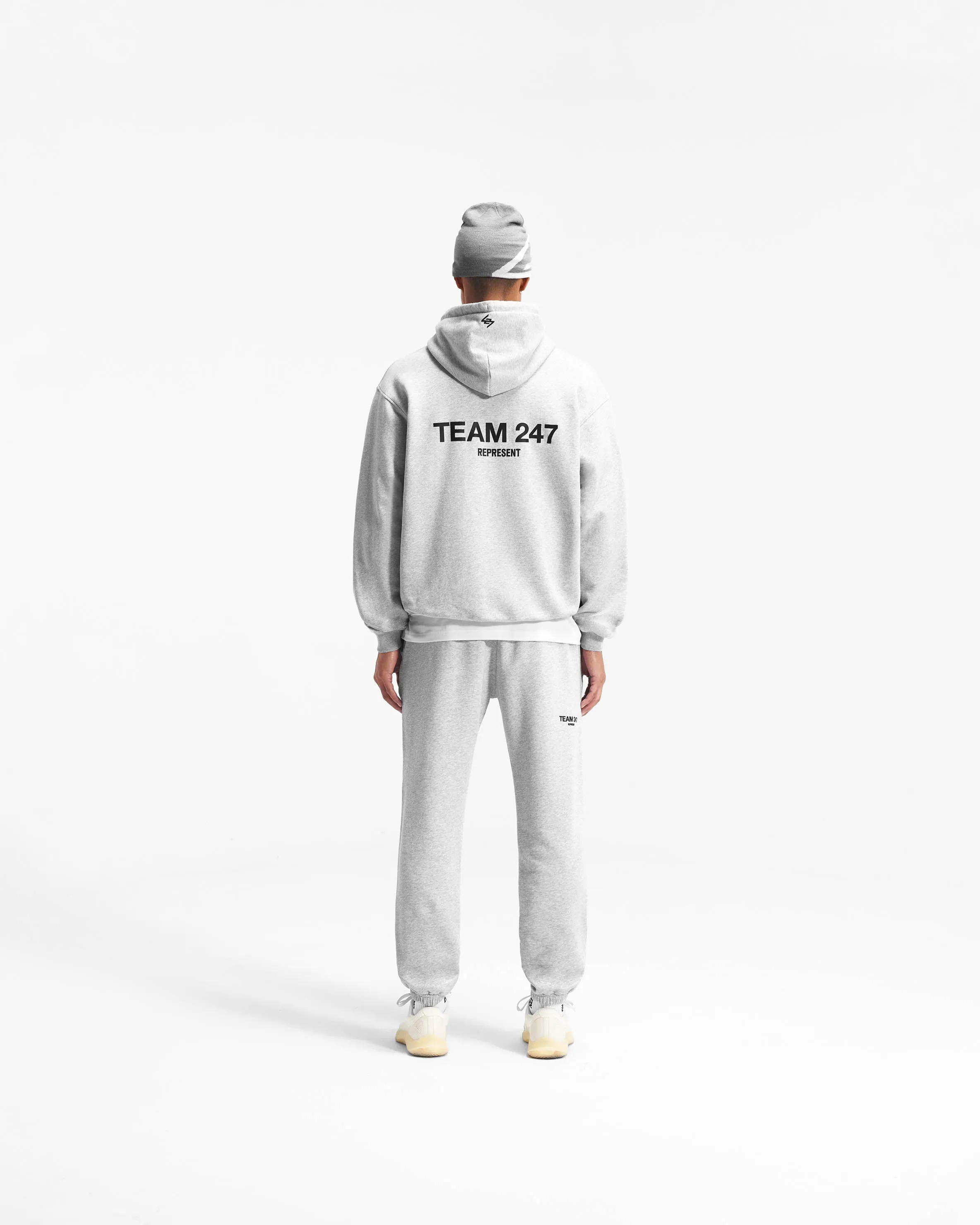 Team 247 Oversized Hoodie - Ash Grey