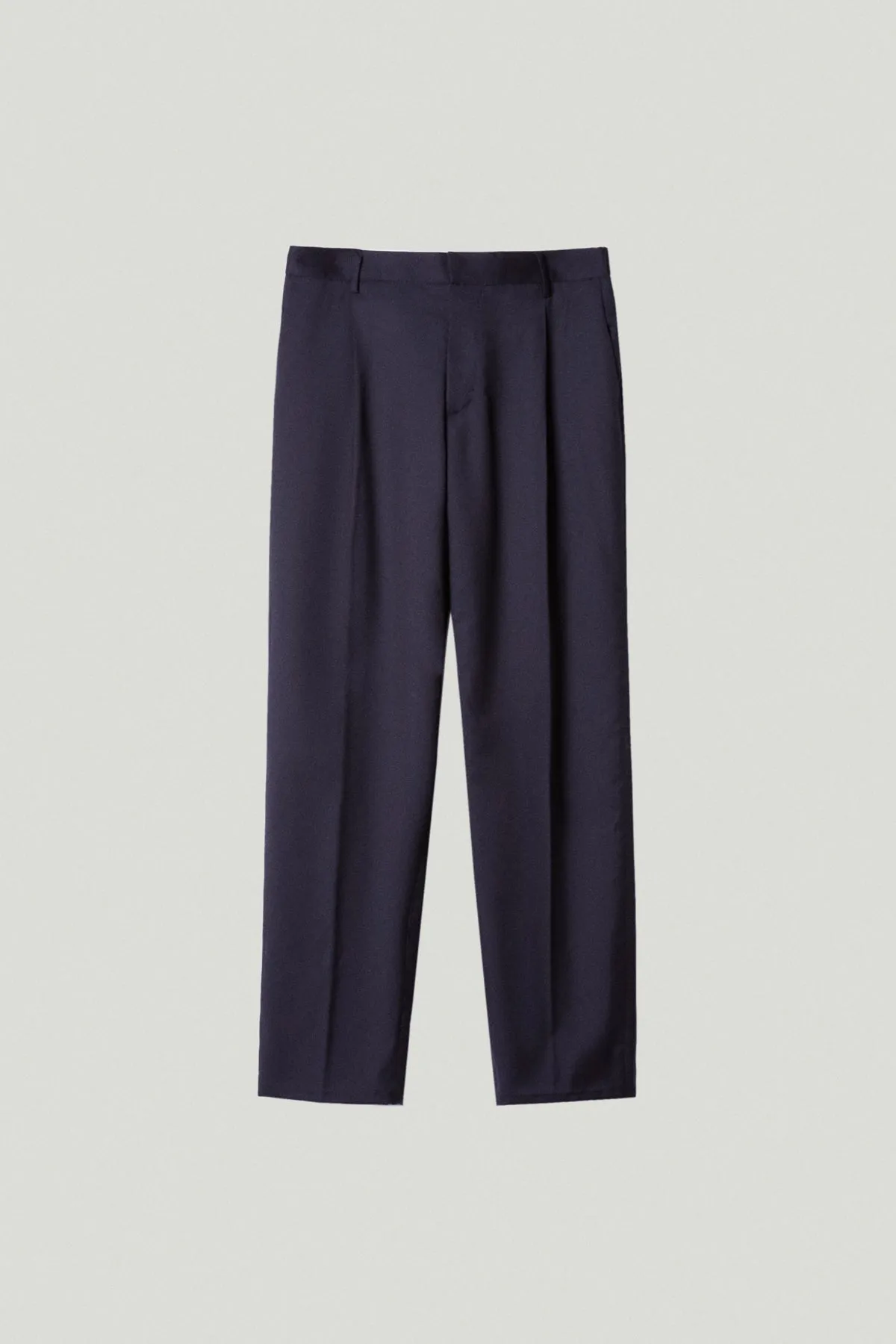 The Wool Tailored Trousers with Pinces