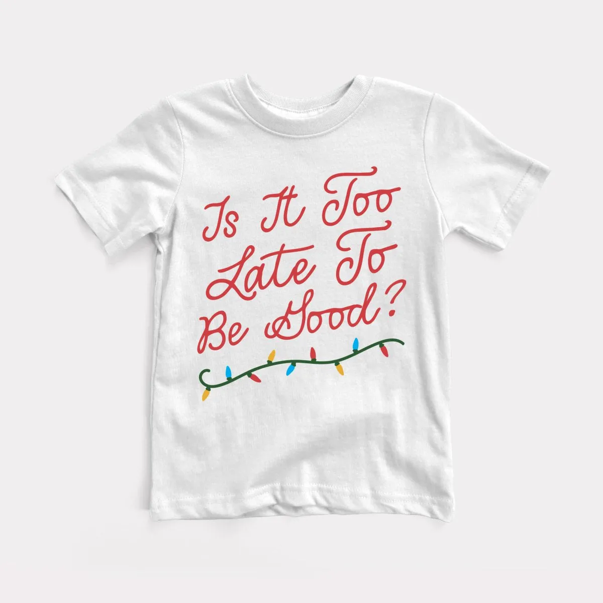 Too Late To Be Good Youth Tee